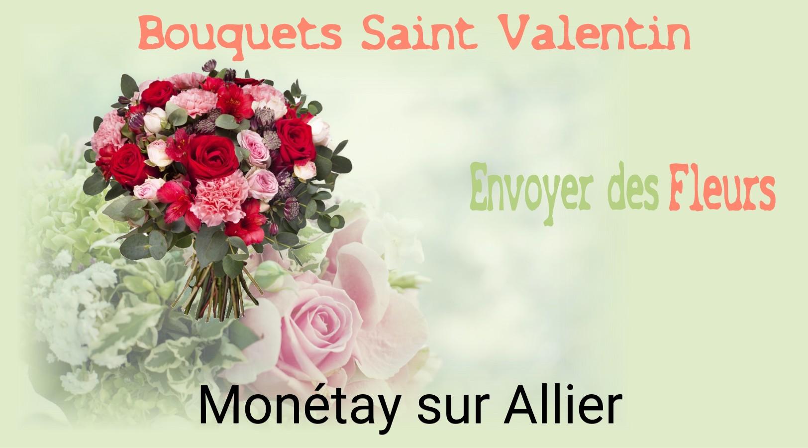 Roses de Saint-Valentin livrées à Monétay-sur-Allier